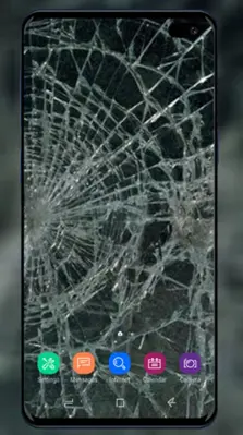 Broken Screen Wallpaper android App screenshot 2