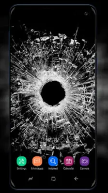 Broken Screen Wallpaper android App screenshot 4