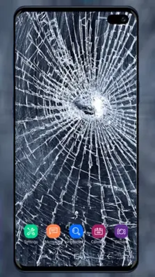 Broken Screen Wallpaper android App screenshot 5